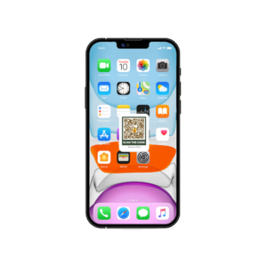 iPhone 13 Pro CleverDummy QR Sticker