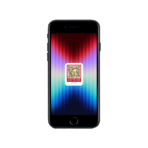 iPhone SE CleverDummy QR Sticker