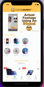 CleverDummy App Home Screen
