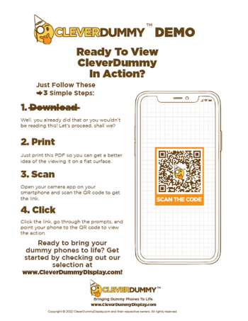 Clever Dummy Demo Sheet Image