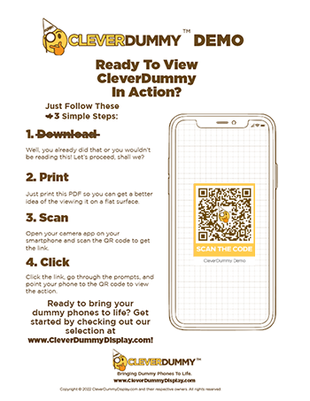 CleverDummy Demo Sheet Image